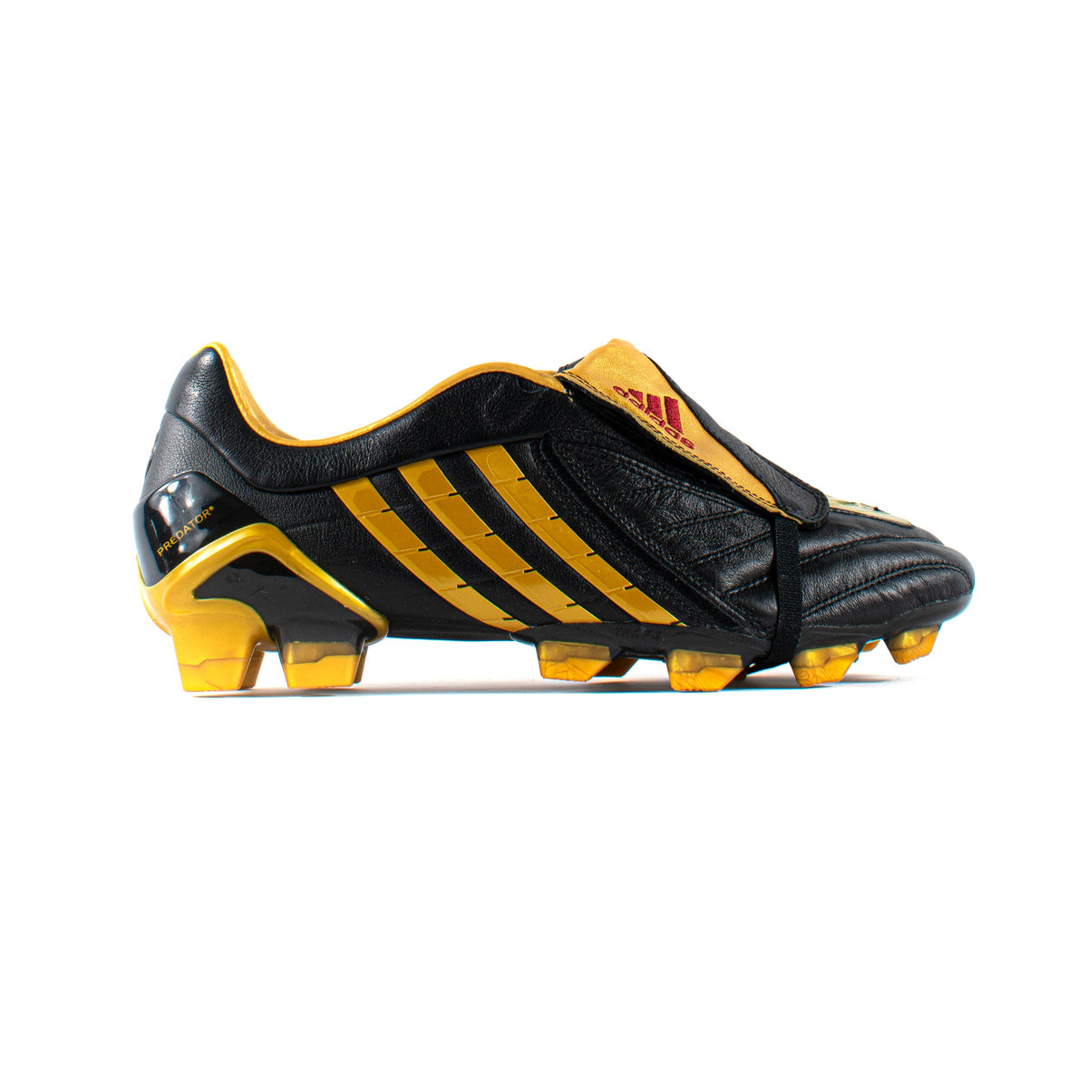 Adidas predator black on sale gold