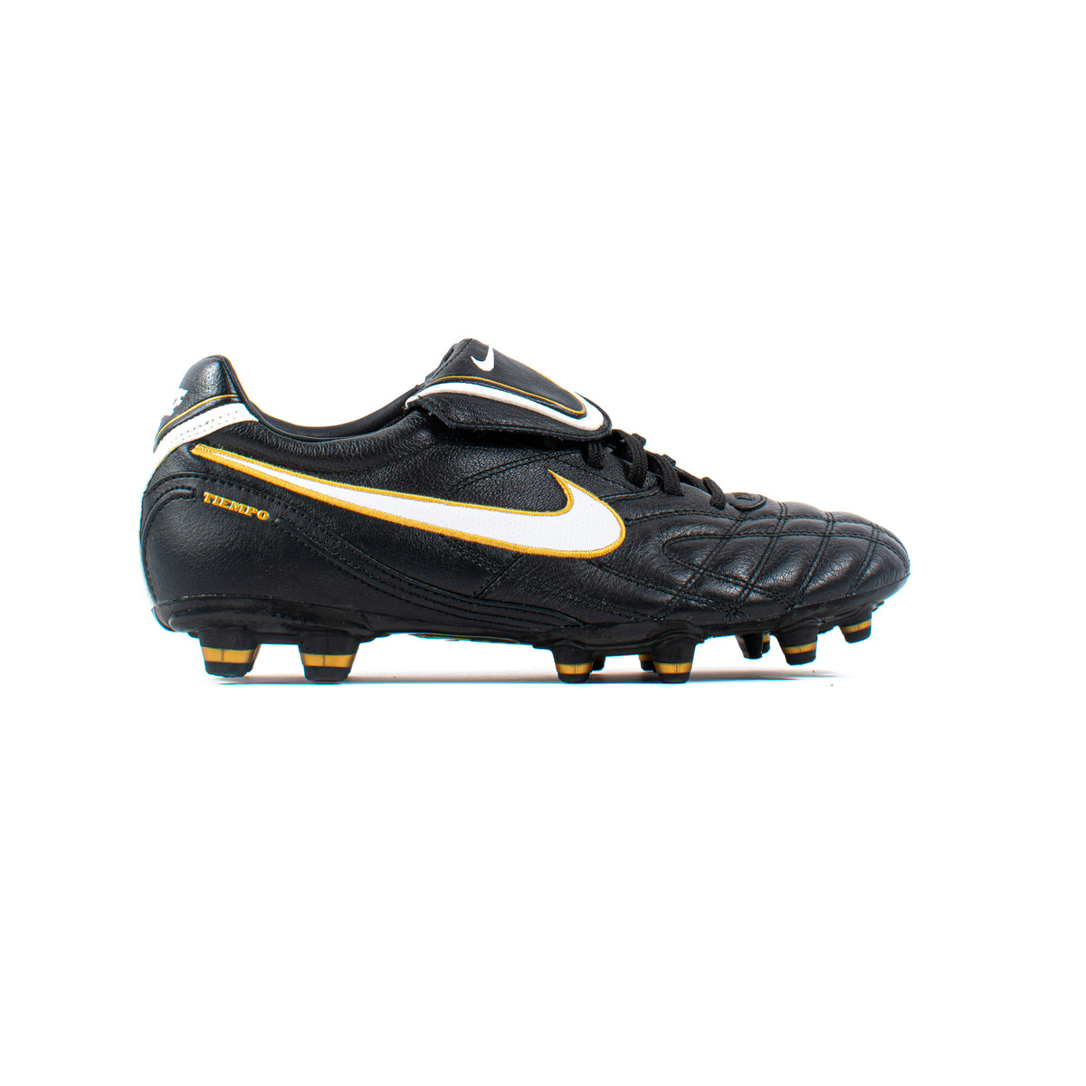 Knikken Vluchtig Anesthesie Nike Tiempo Mystic III Black Gold FG – Classic Soccer Cleats