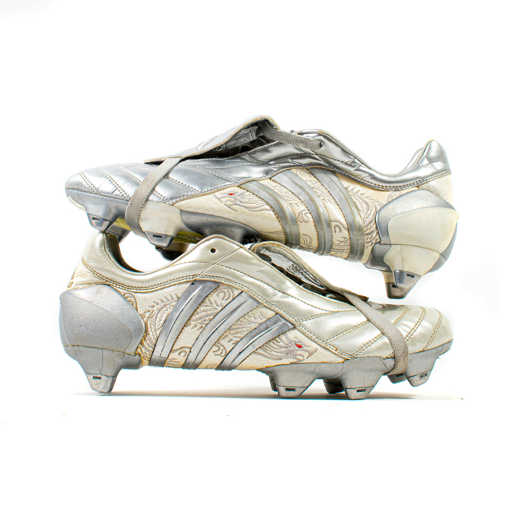 ADIDAS Predator Absolado - online Women's 6.5 Silver Soccer Cleats Rare