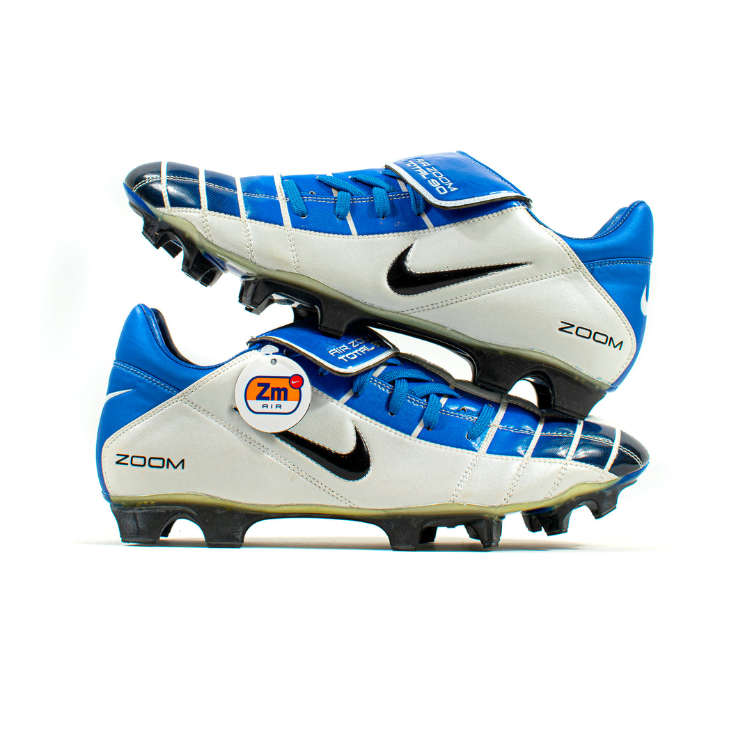 Nike Air Zoom Total 90 II White Royal Roberto Carlos FG