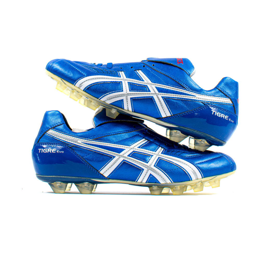 Asics Tigre Evo CS Blue FG Classic Soccer Cleats