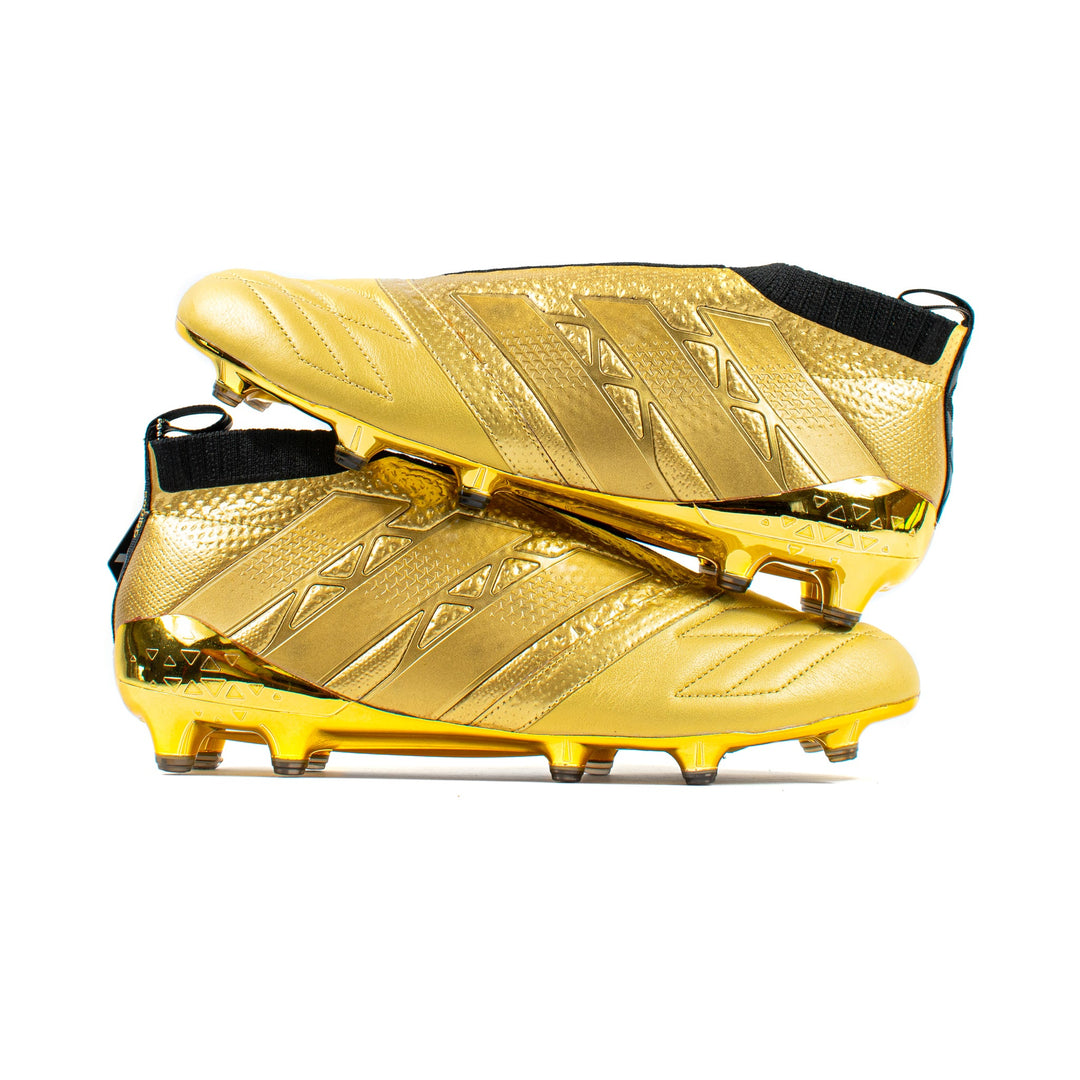 Adidas Ace 16 Purecontrol Leather Gold LE FG Classic Soccer Cleats