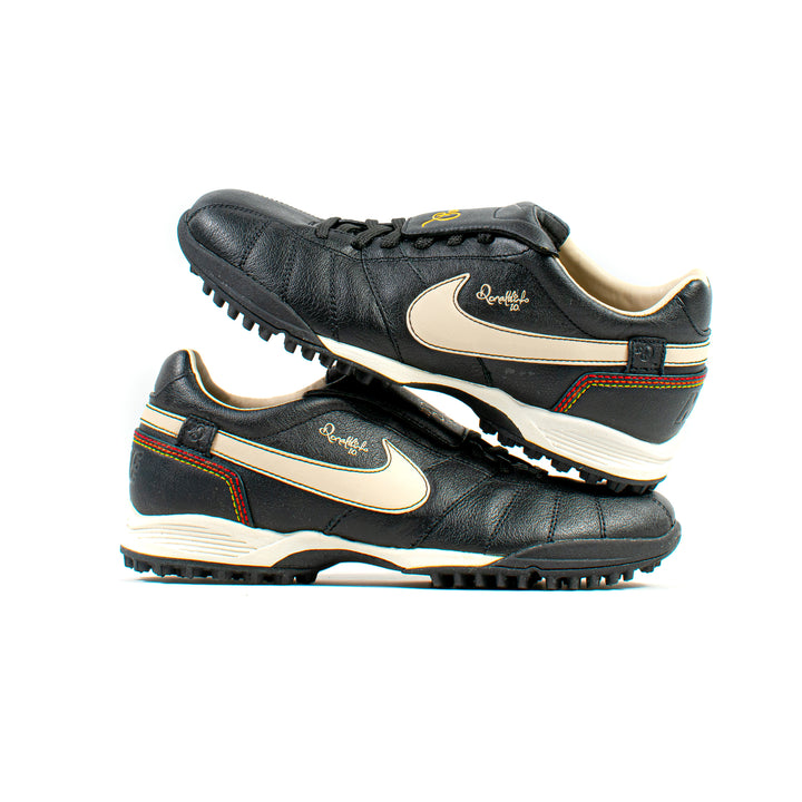 Nike Tiempo Guri Black Turf Classic Soccer Cleats