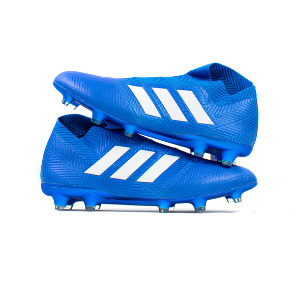 Adidas Nemeziz 18 Blue FG Classic Soccer Cleats