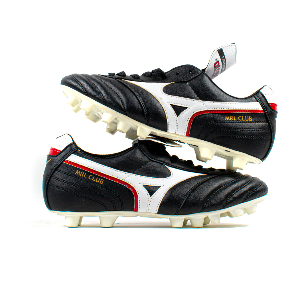 Mizuno Morelia Classic MD Black White FG Football Boots Cleats