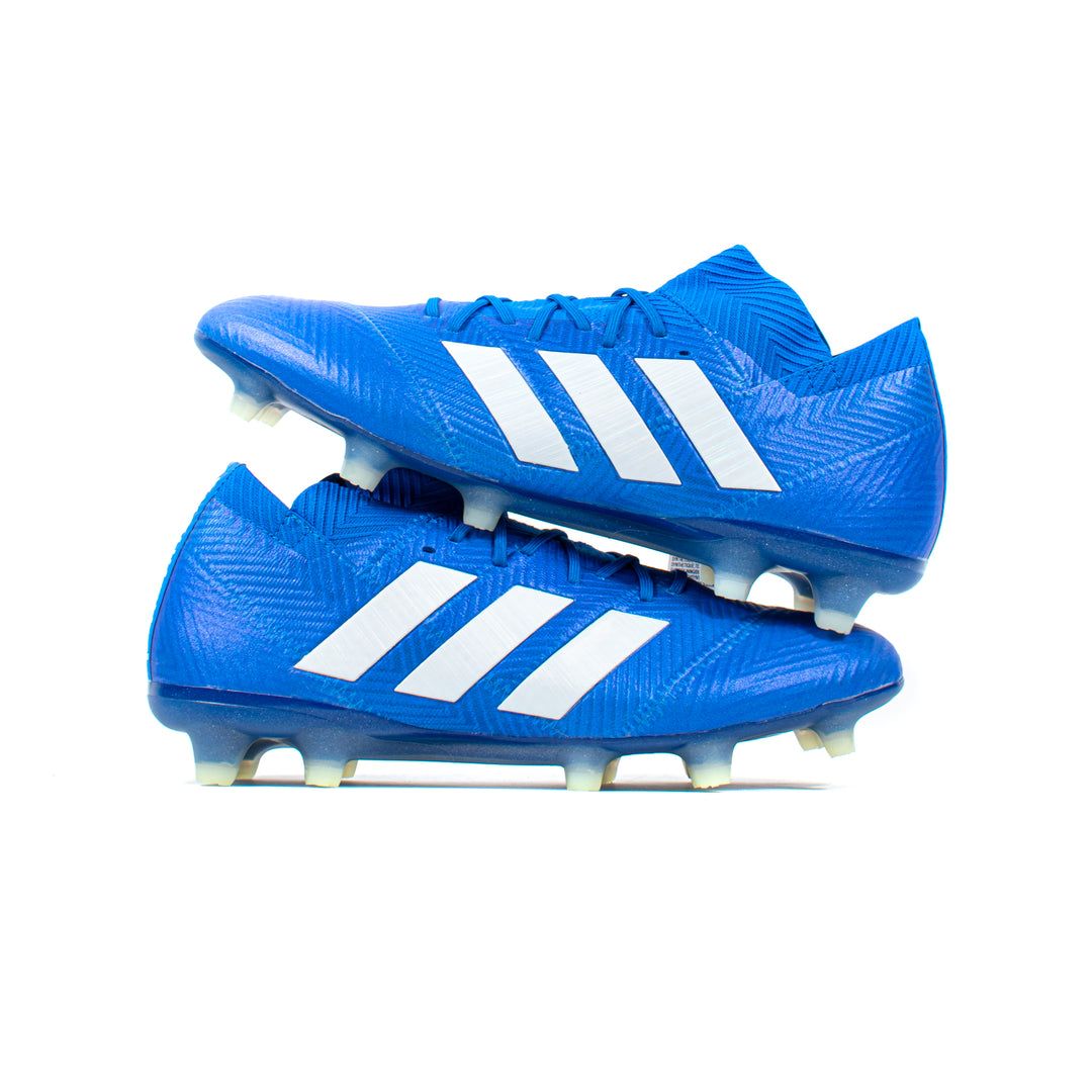 Adidas Nemeziz 18.1 Blue FG – Classic Soccer Cleats