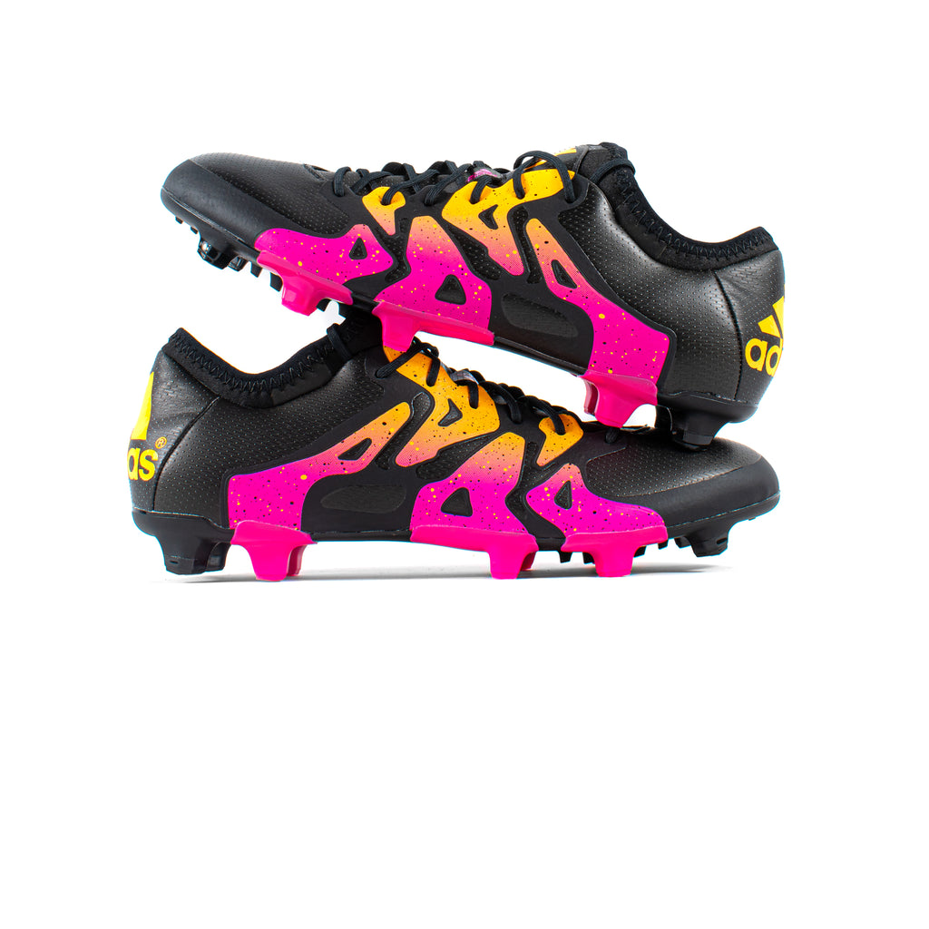 Adidas X15.1 Black Pink FG Classic Soccer Cleats