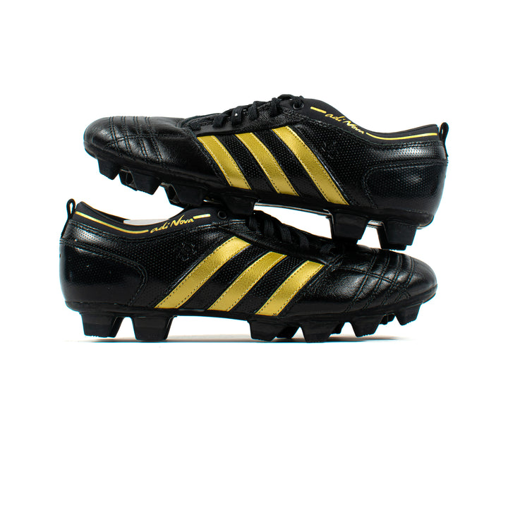 Adidas Adinova Black Gold FG Classic Soccer Cleats