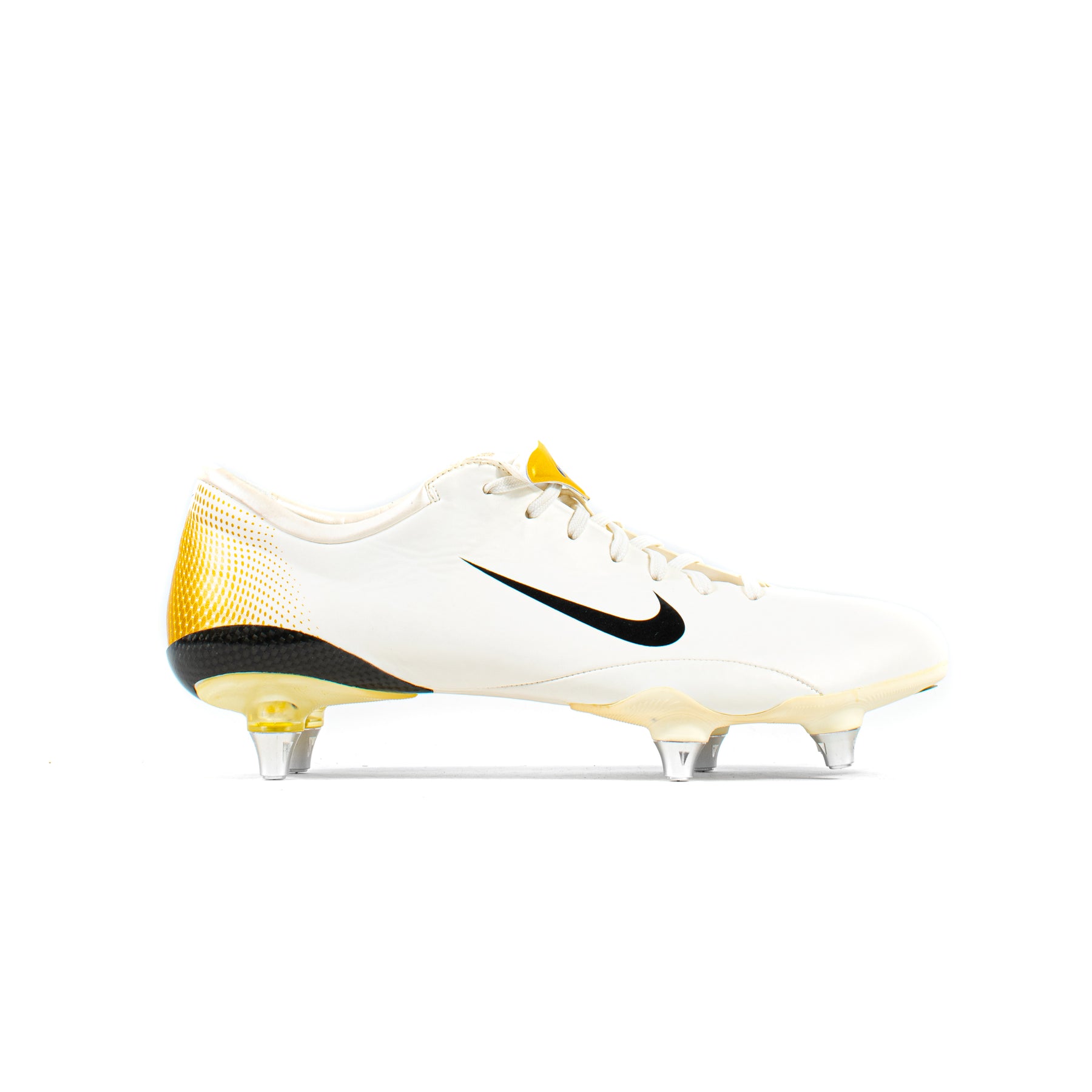 Mercurial Vapor III White Gold SG – Classic Soccer Cleats