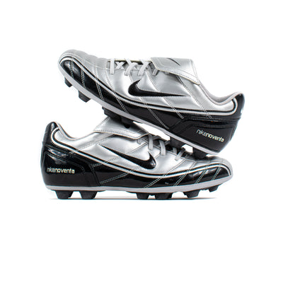 Nike Air Zoom T90 Supreme FG Black Silver Total 90 Supremacy Sz 13 Soccer  Cleats