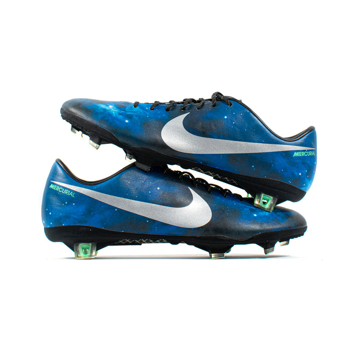 Cr7 cleats black and blue hotsell