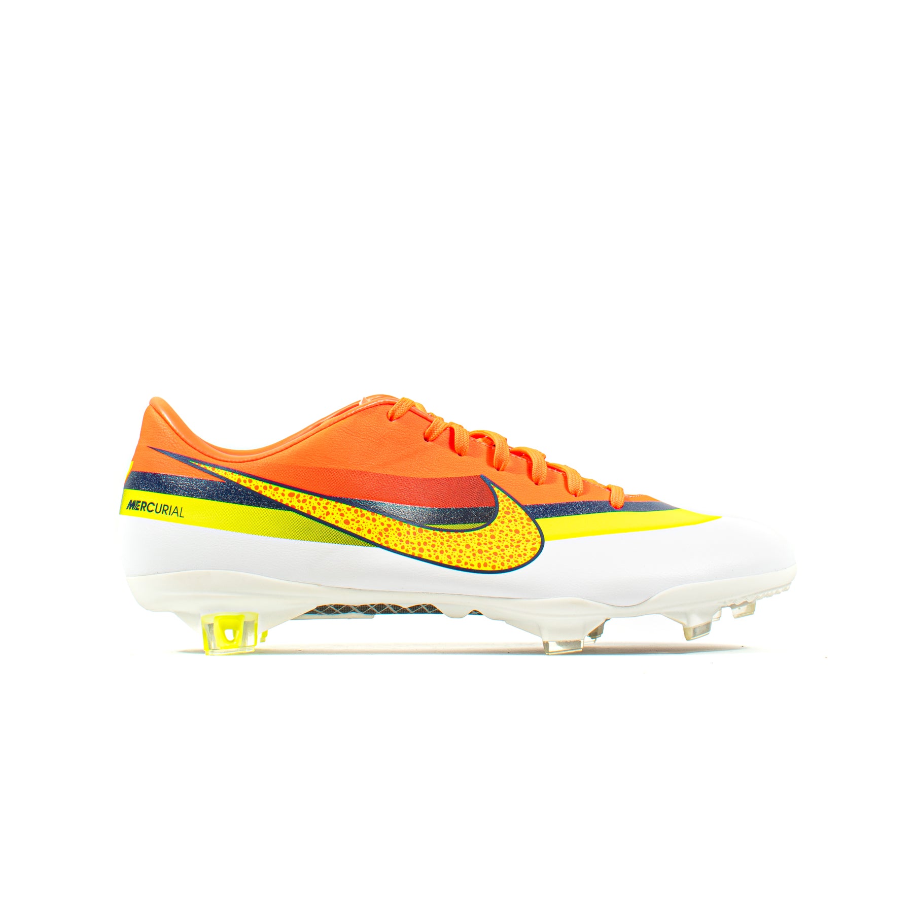 ritmo caligrafía Más allá Nike Mercurial Vapor IX CR7 White Orange FG – Classic Soccer Cleats