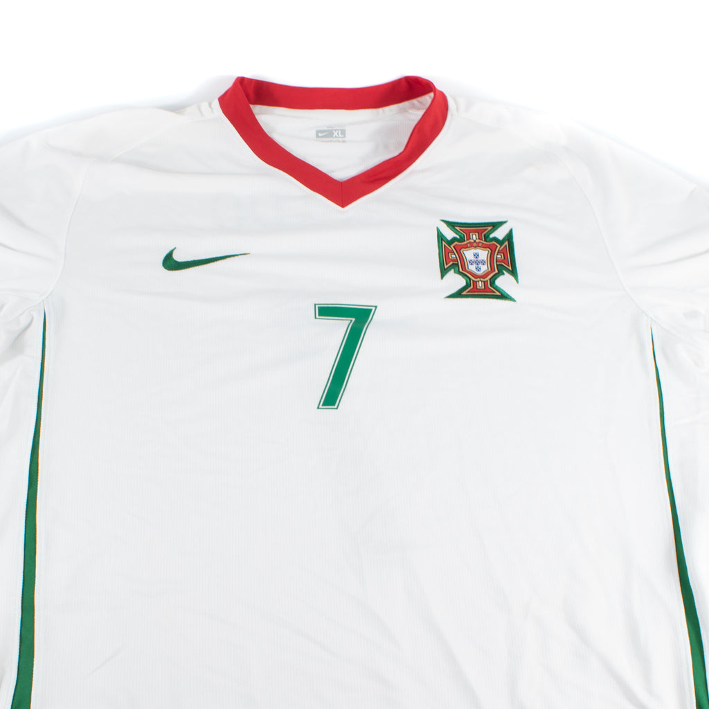 Nike 2008 Portugal Nike Vintage Soccer Jersey