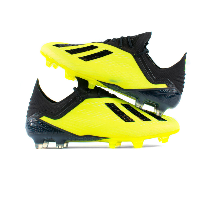 Adidas X18.1 Yellow FG Football Boots Cleats 7US 6.5uk 40eu