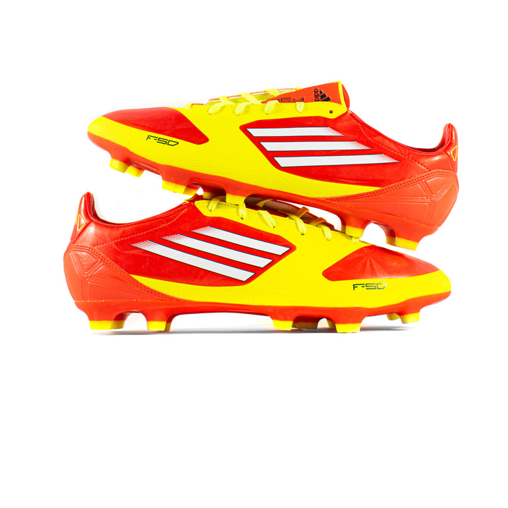 Adidas F30 Adizero Red Yellow FG Classic Soccer Cleats