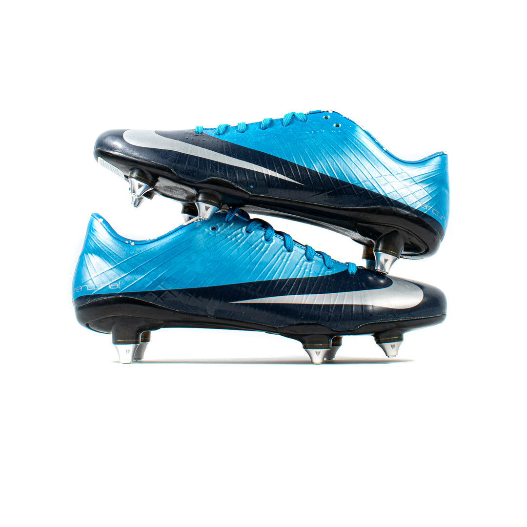 Nike Mercurial Vapor Superfly I Blue Sg Football Boots Cleats